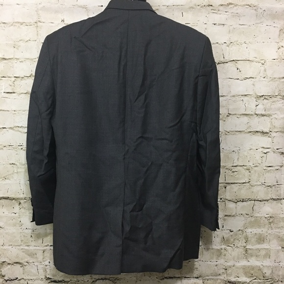 Lauren Ralph Lauren Gray 3 Button Blazer Size 42R - Picture 3 of 6